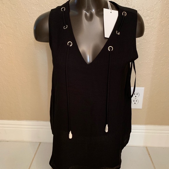 Tops - Brand new with tags black top!